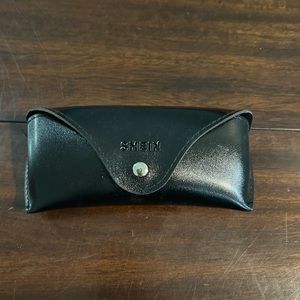 Purple Heart shaped glasses